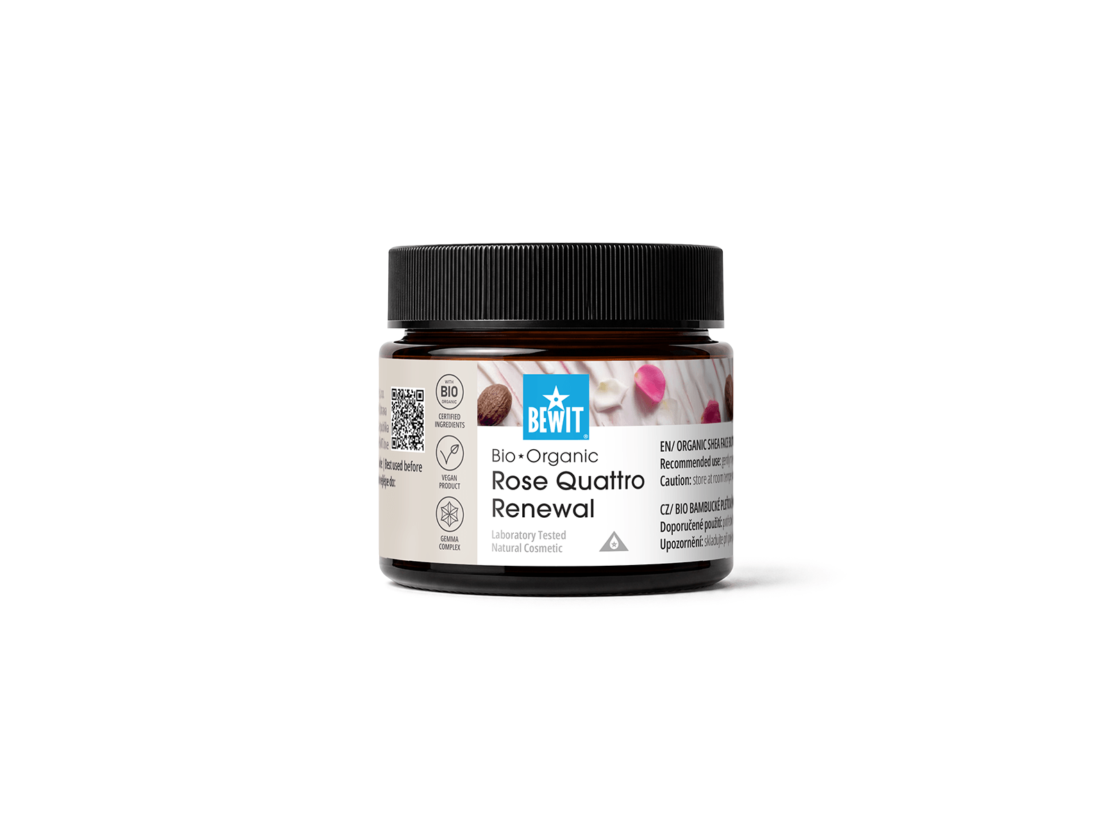 Bewit Shea Butter Quattro Rose Renewal, ORGANIC