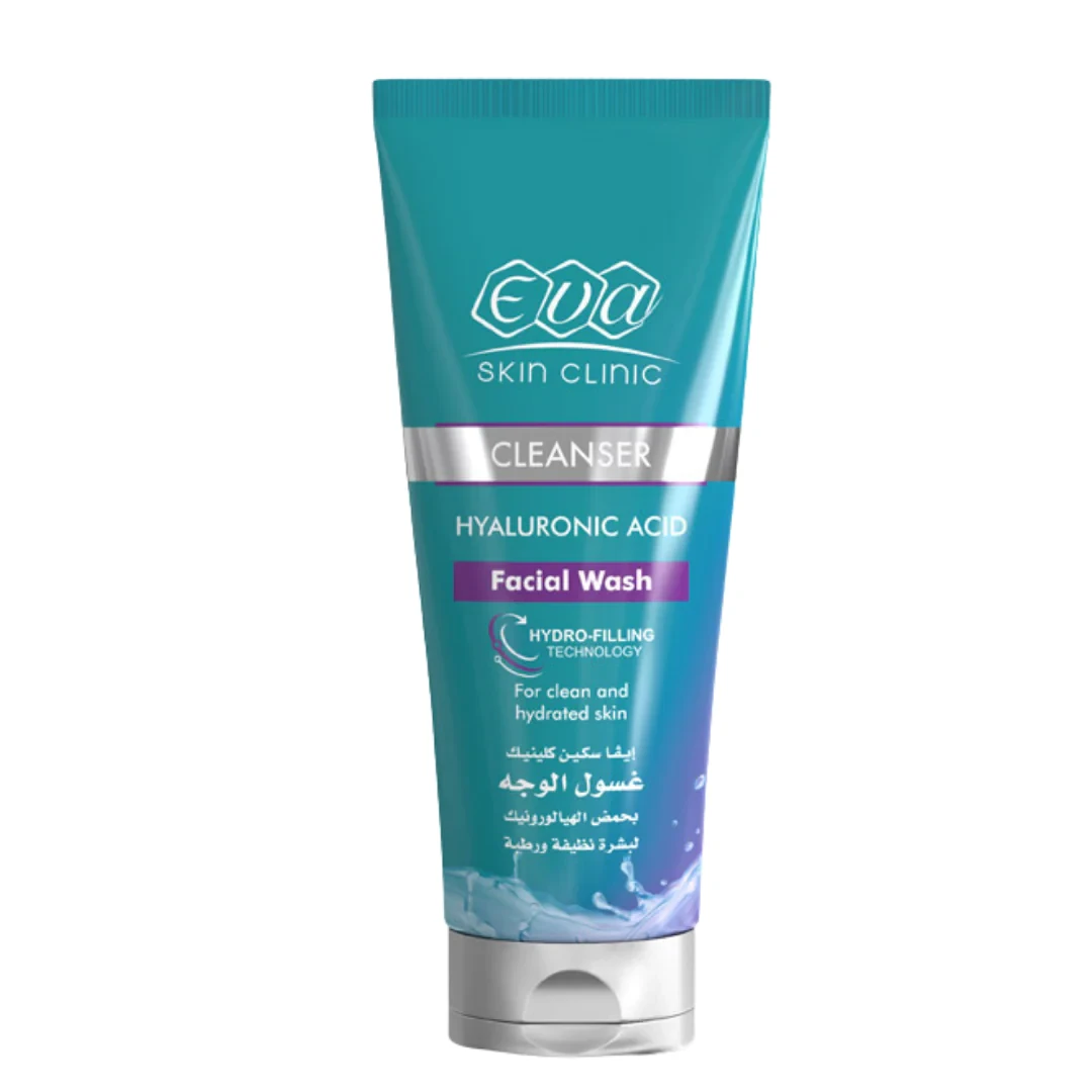 EVA Skin Clinic Hyaluronic Acid Facial Wash – Nawilżający żel do mycia twarzy z kwasem hialuronowym 150 ml