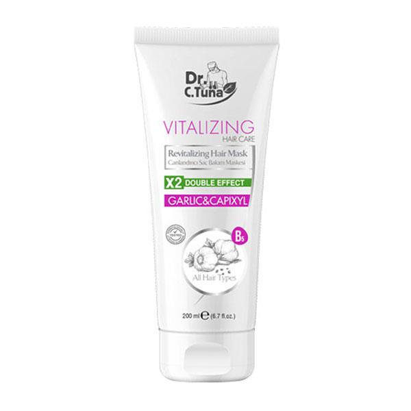 Dr. C. Tuna | Rewitalizująca maska do włosów z czosnkiem 200ml
