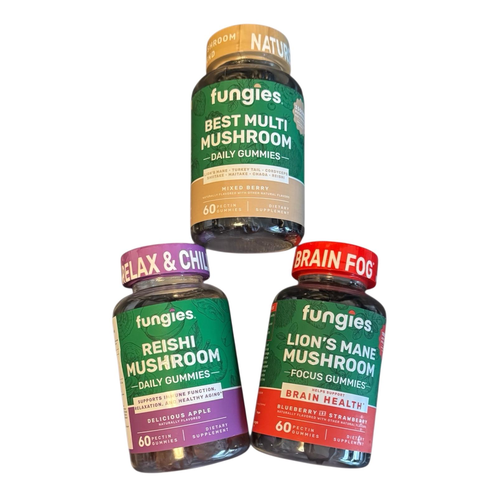 Fungies 2+1 GRATIS PROMOCJA (Reishi, Grzywa lwa, Najlepszy multi)