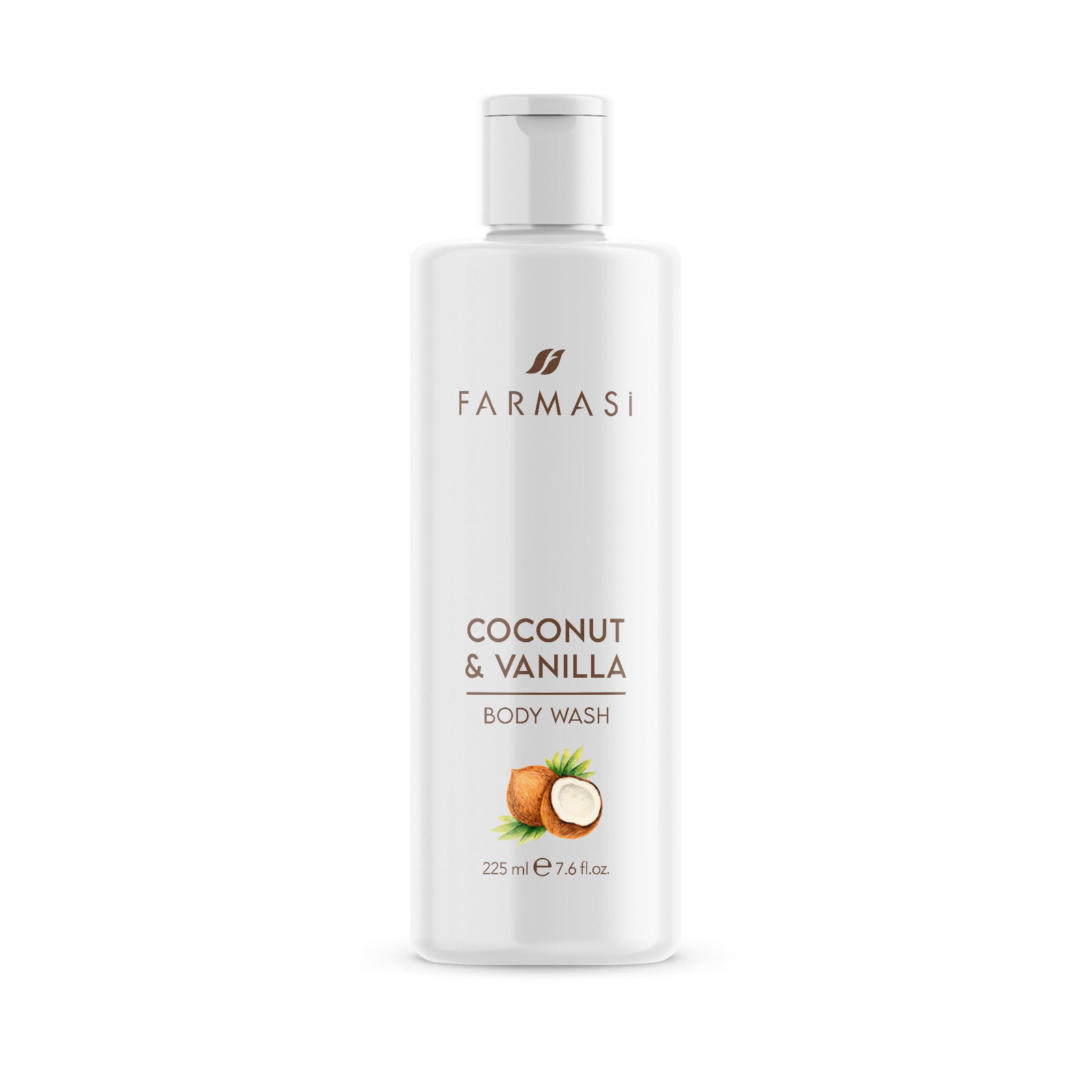 Farmasi | Żel pod prysznic Kokos i Wanilia 225 ml