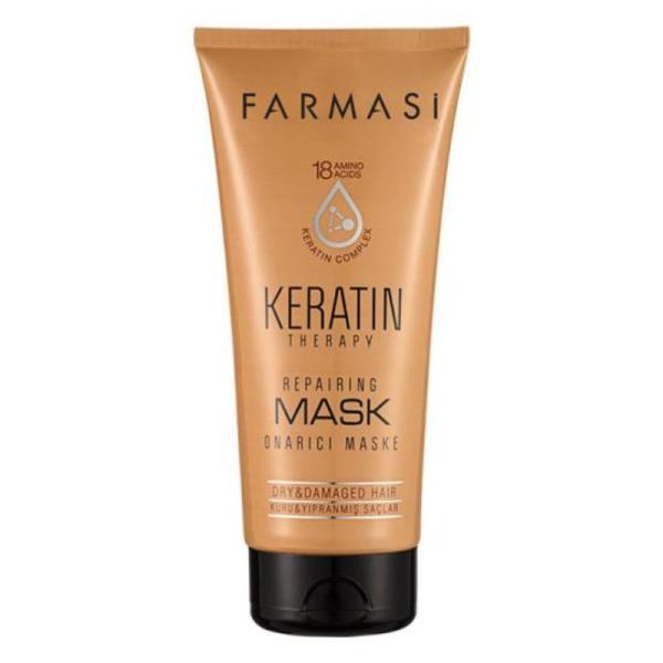 FARMASI Keratin Therapy Conditioning & Repairing Mask 200 ml – maska keratynowa do włosów suchych i zniszczonych