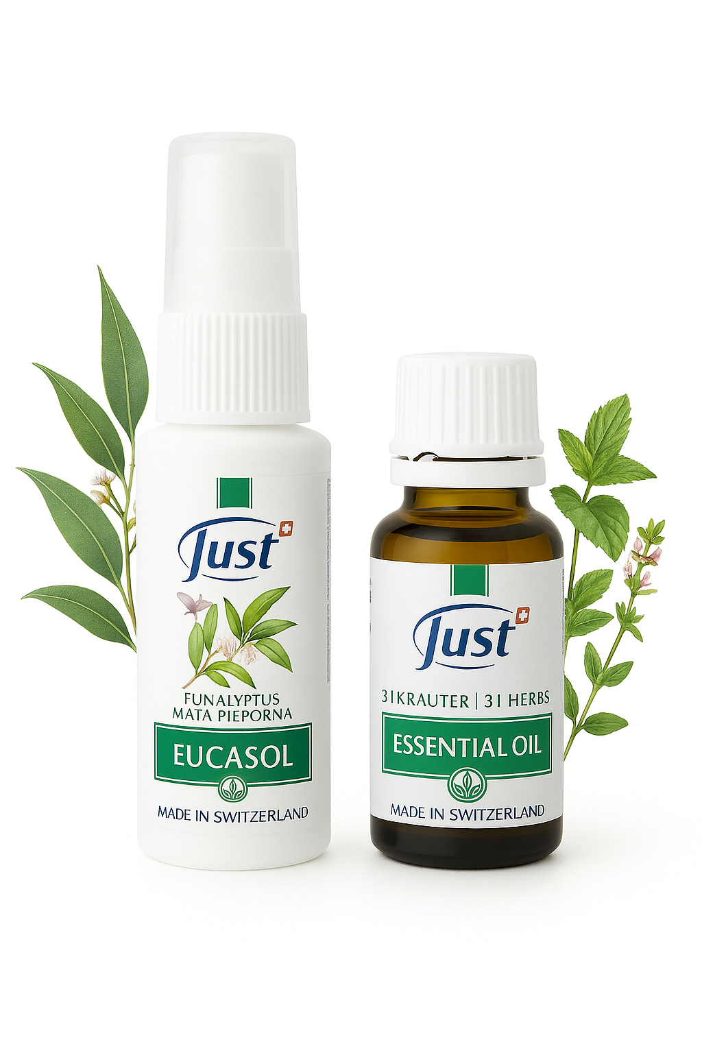 Just | Eucasol 30 ml + Olejek z 31 ziół 20 ml