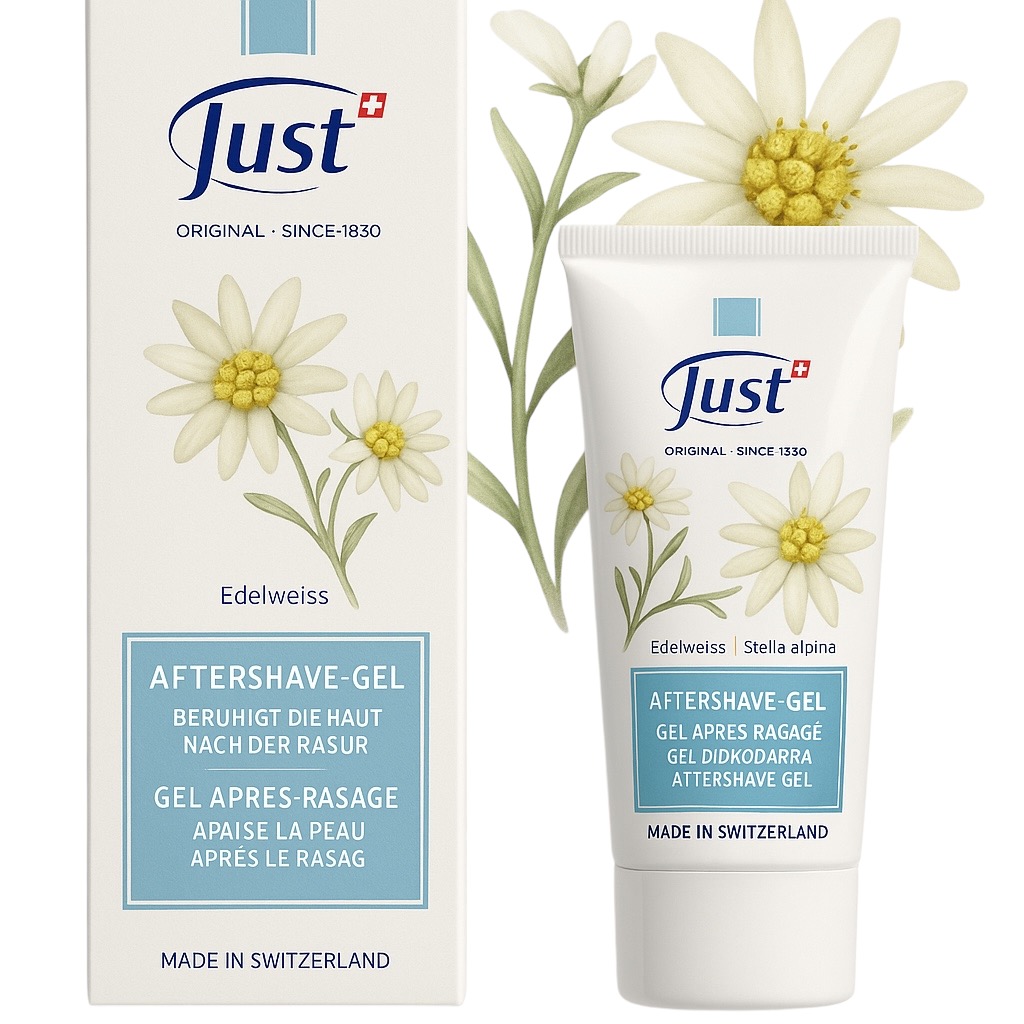Just | Żel po goleniu z szarotką alpejską 60 ml