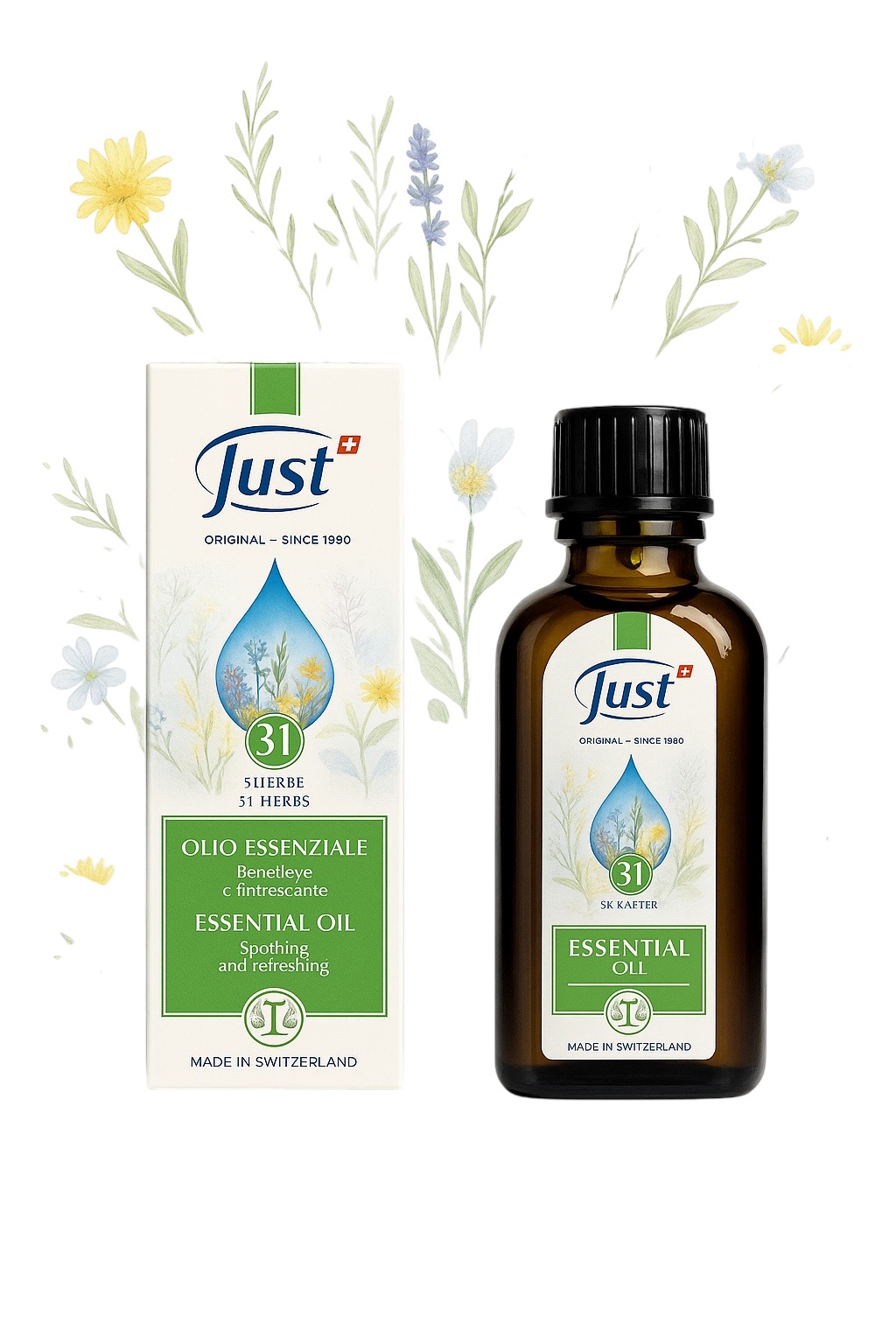 Just | Olejek z 31 ziół leczniczych 50 ml