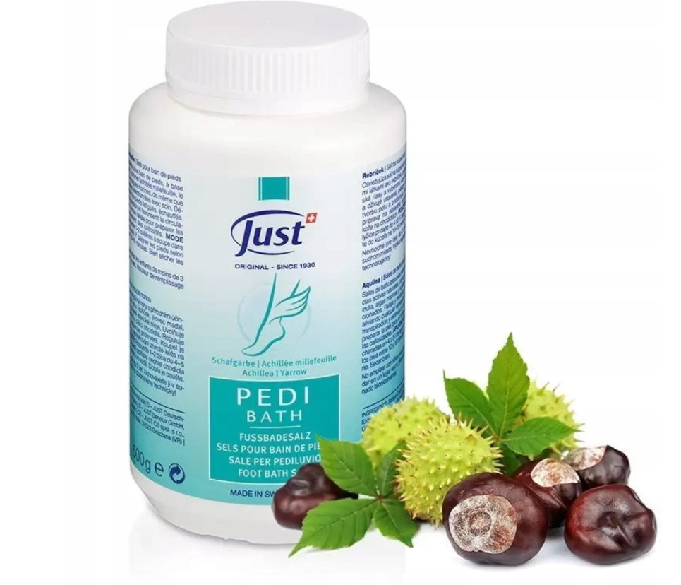 Just | Pedi Bath - Antyperspiracyjna sól do kąpieli stóp 500 g