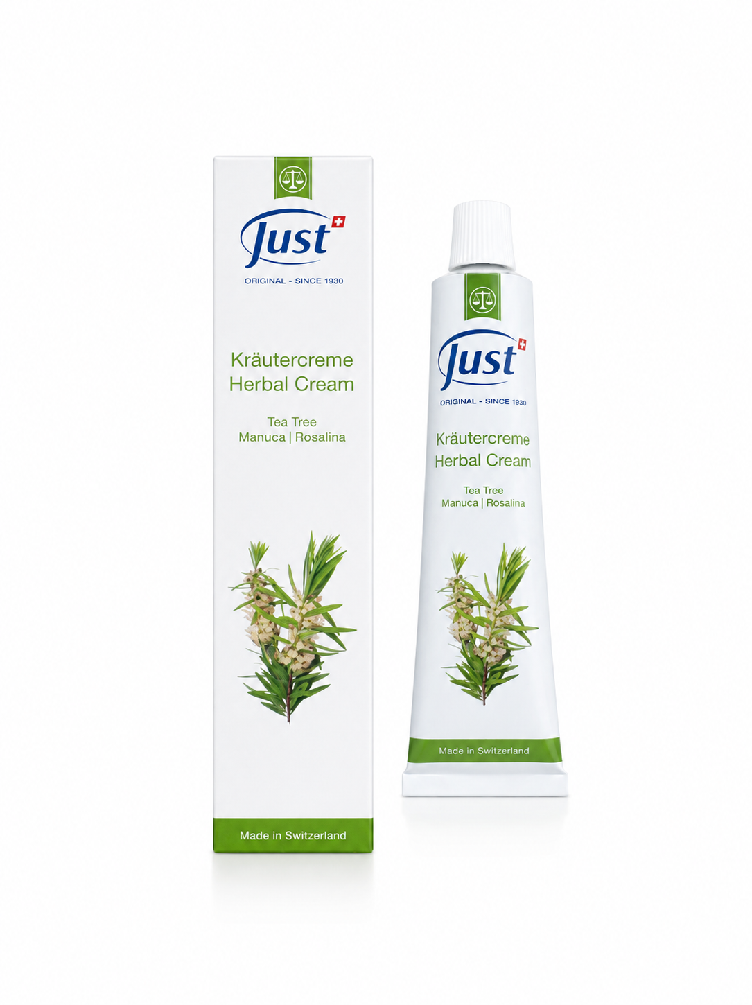 Just | Krem z drzewa herbacianego z manuką i rozaliną 30 ml