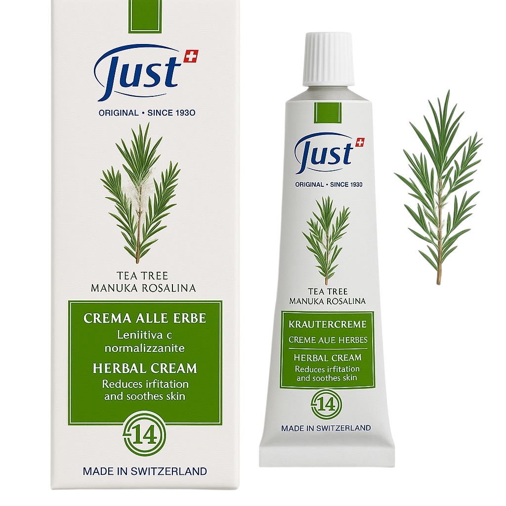 Just | Krem z drzewa herbacianego z manuką i rozaliną 60 ml
