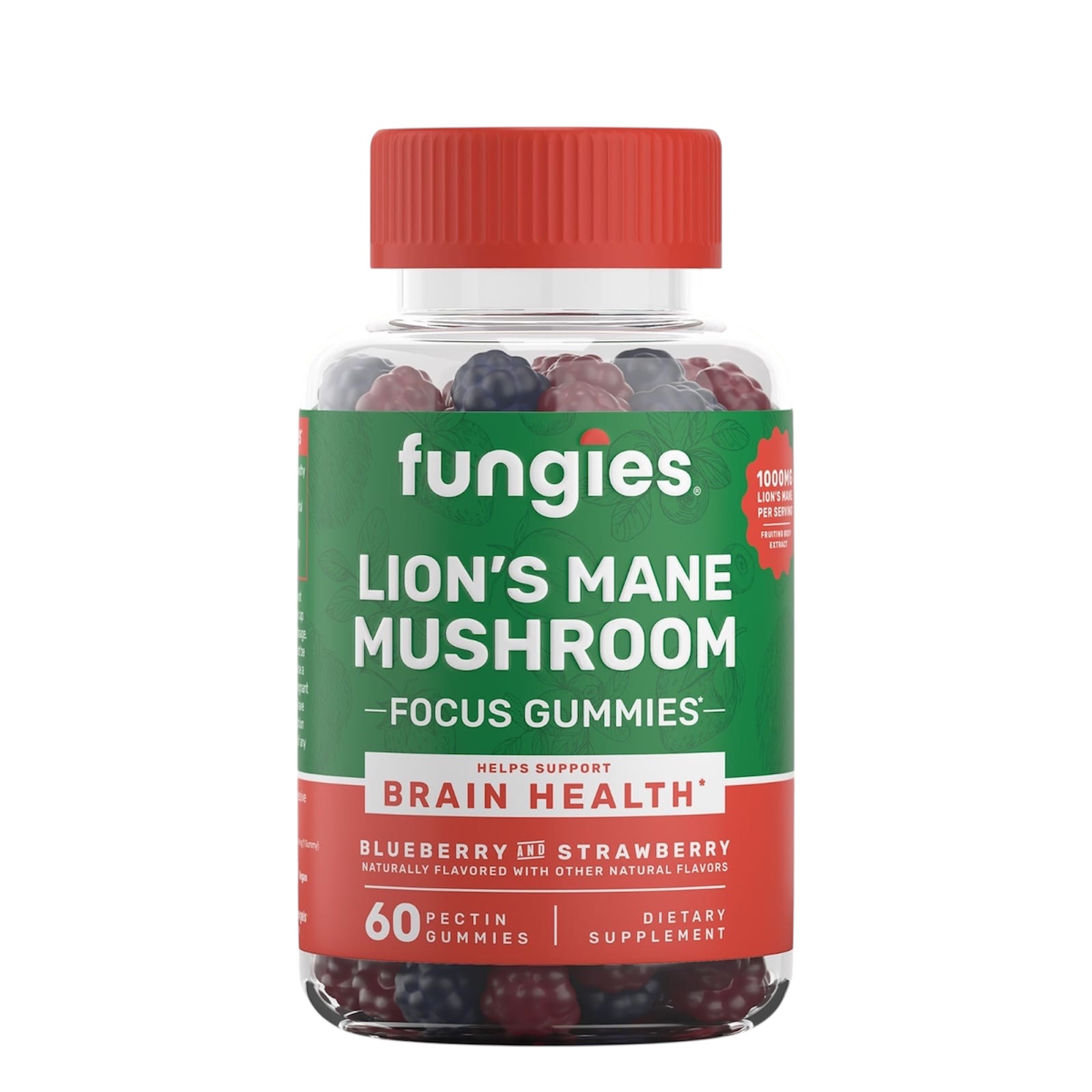 Fungies | Żelki z grzybami Lion's Mane Focus 60 szt.