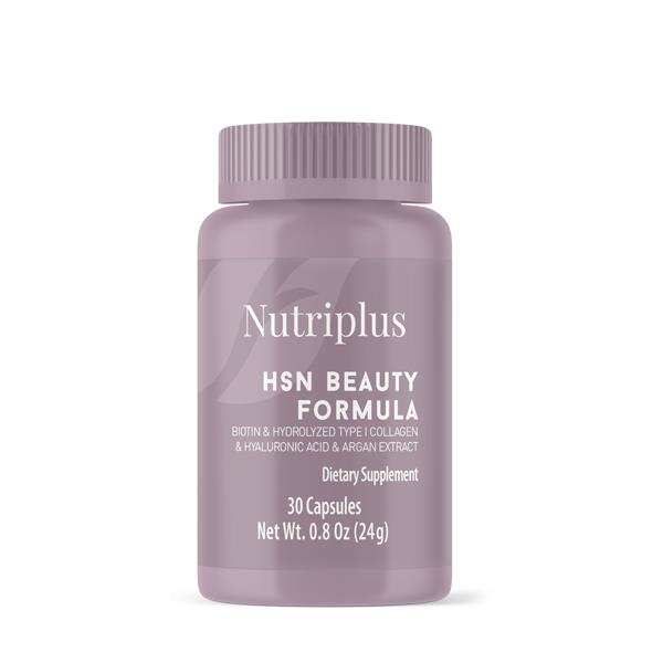 Nutriplus | Kapsułki z kolagenem, kwasem hialuronowym, witaminami i minerałami 30 tabletek