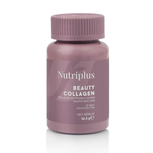 Nutriplus Beauty Collagen – tabletki kolagenowe z witaminą C, 30 tabletek