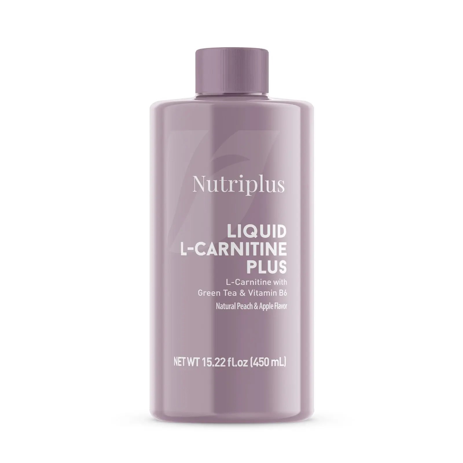 Nutriplus | L-karnityna o smaku brzoskwini i jabłka 450 ml
