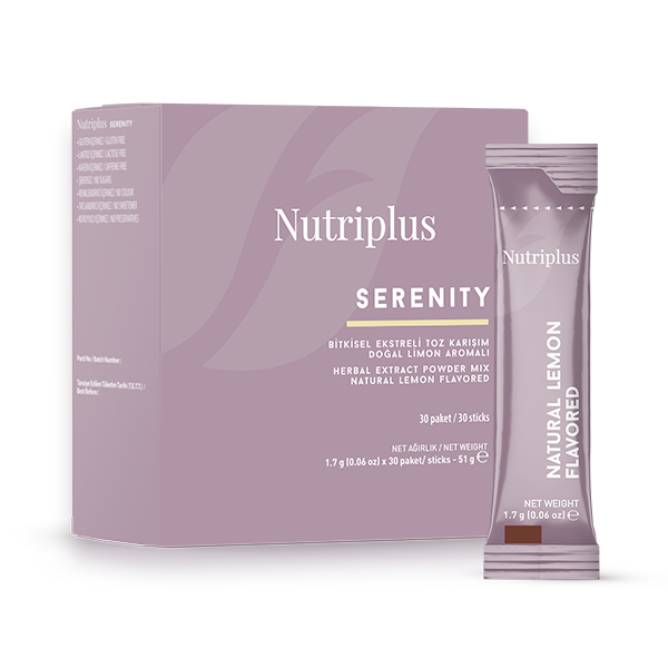 Nutriplus | Herbata Serenity o smaku cytrynowym 1,7 g x 30 szt.