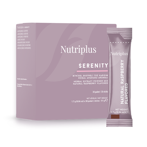 Nutriplus | Herbata Serenity o smaku malinowym 1,7 g x 30 szt.