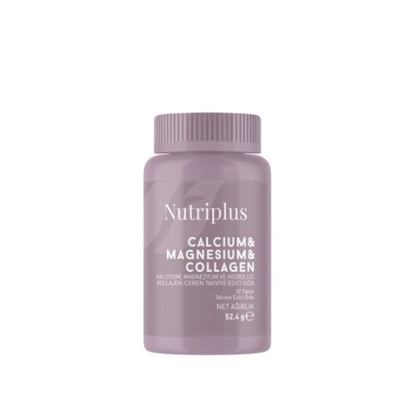 Nutriplus | Wapń, magnez i kolagen 30 tabletek