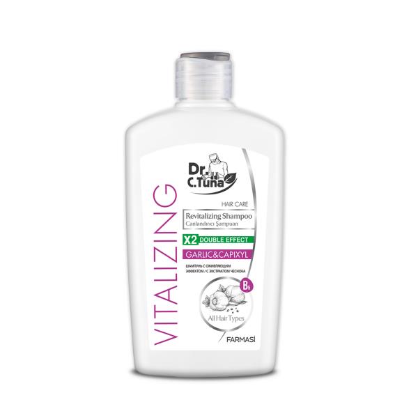 Dr. C. Tuna Vitalizing – rewitalizujący szampon z czosnkiem i Capixyl 500 ml