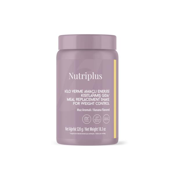 Nutriplus koktejl na hubnutí s banánovou příchutí