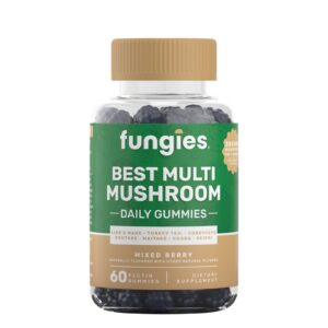 multi mushroom gummies, fungies houby, lion’s mane gummies, cordyceps doplněk, chaga reishi, adaptogeny, směs hub, doplněk pro imunitu, přírodní energie, fungies best multi mushroom, vitality gummies, houby na imunitu, veganské vitamíny